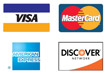 WE ACCEPT ALL MAJOR CREDIT CARDS!